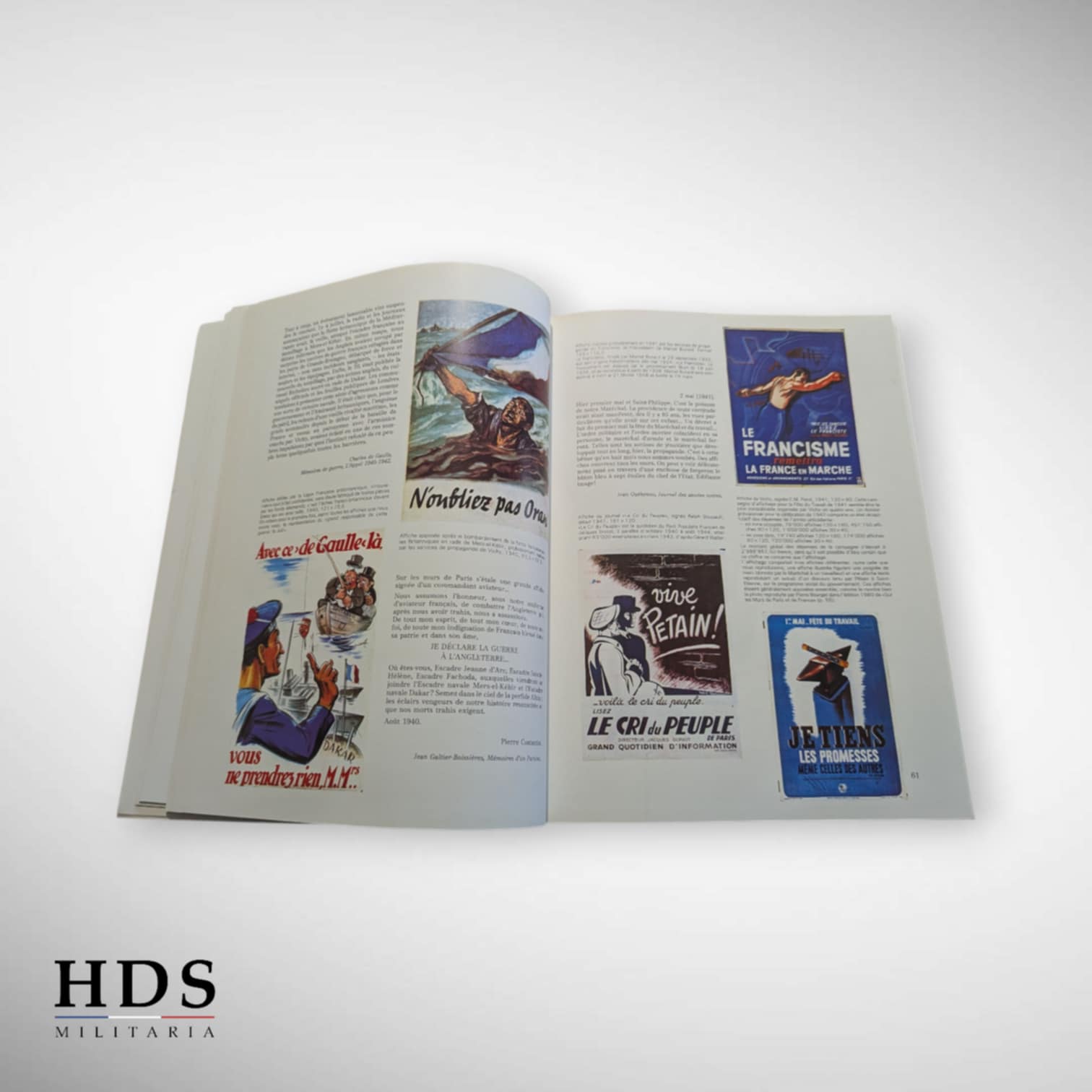 Livre Affiches 1939 - 1945 Stéphane Marchetti