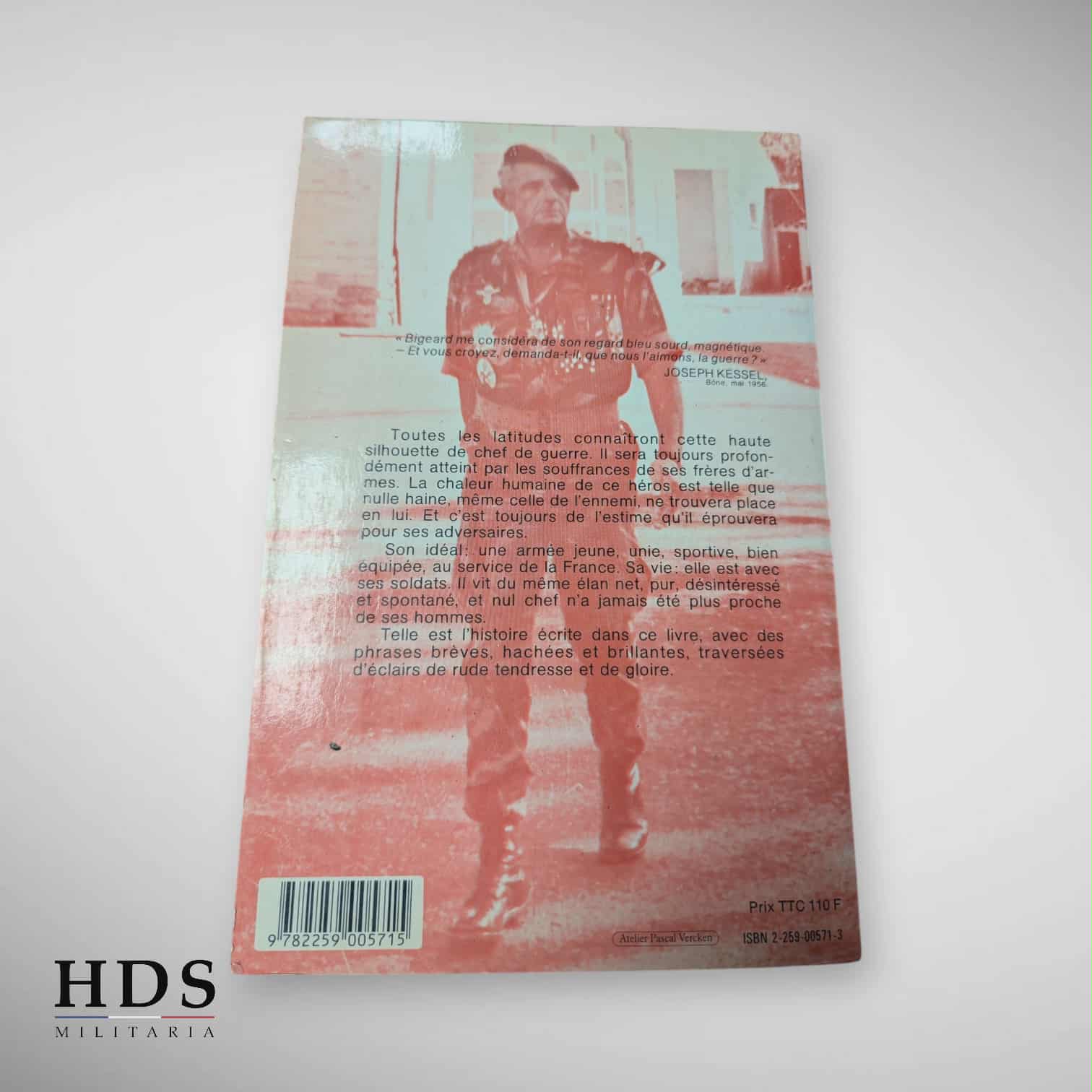 Livre Bigeard pour une parcelle de gloire