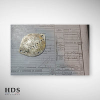 Plaque d'identité ww1 35 RI & 51 RI puis 1 BCP