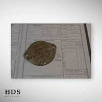 Plaque d'identité ww2 62 RAC