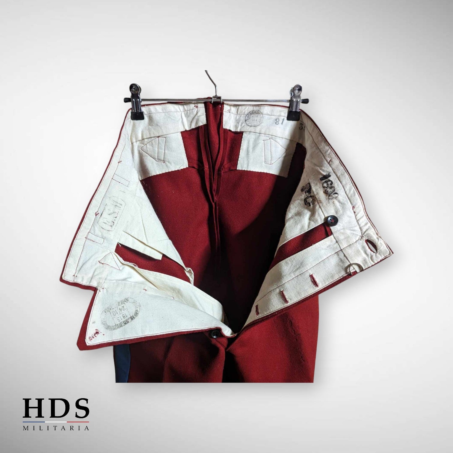 Pantalon rouge garance ESM 1914 ww1