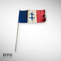 Drapeau Français papier Libération ww2