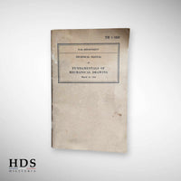 Livret instruction US ww2 dessin mécanique