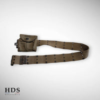 Ceinturon m36 US ww2 + porte chargeur USM1 1943 Vosges