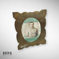 Cadre photo 167RI artisanat de tranchée ww1