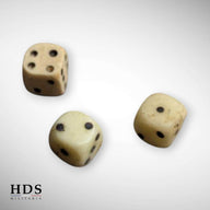 Jeu de dés en os début XXe ww1