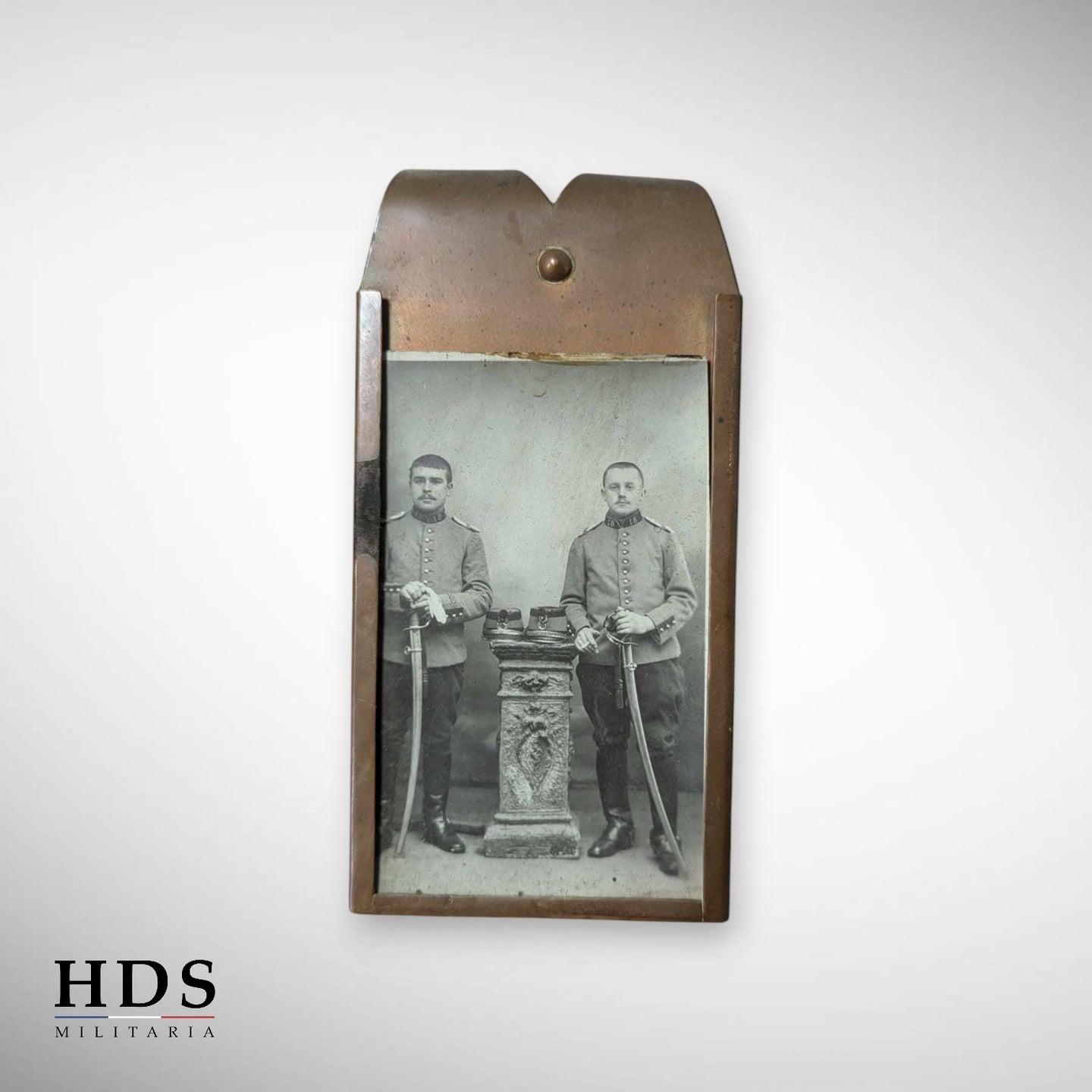 Photo frame 18th horse hunter battalion ww1