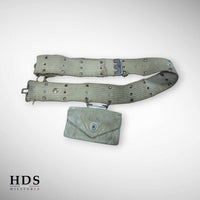 Pochette pansement ceinturon US ww2 blanc