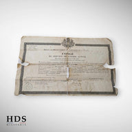 Congé du service de l'armée active 1830
