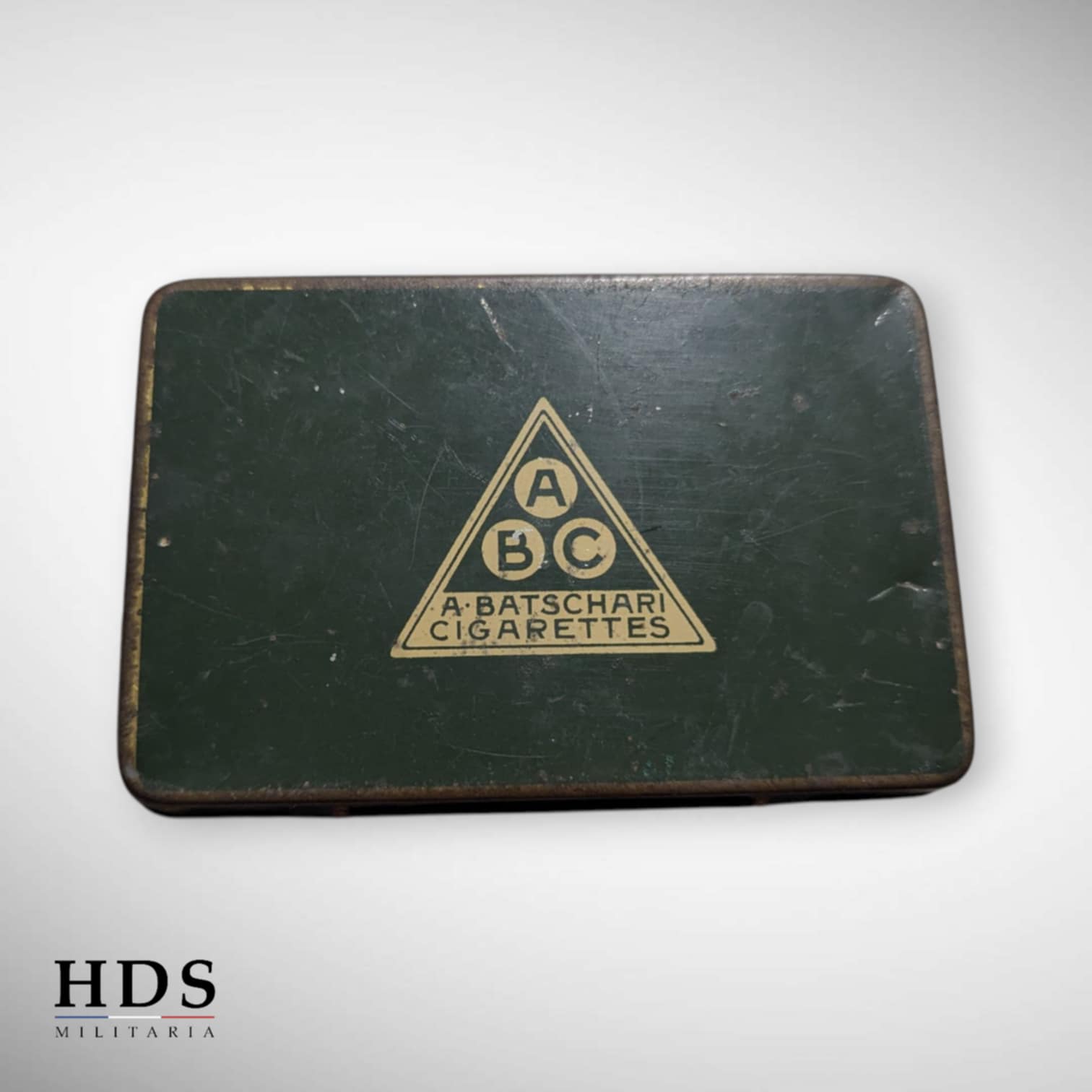 Boîte de cigarettes ww1 fabrication Suisse