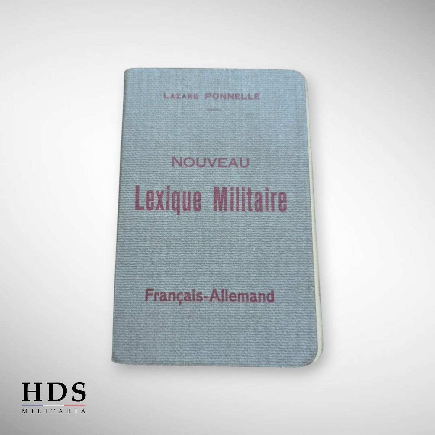 French German WW1 Military Lexicon Dictionary