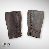 Paire de guêtres jambières ww1 brunes
