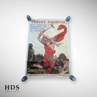 Affiche Crédit National ww1