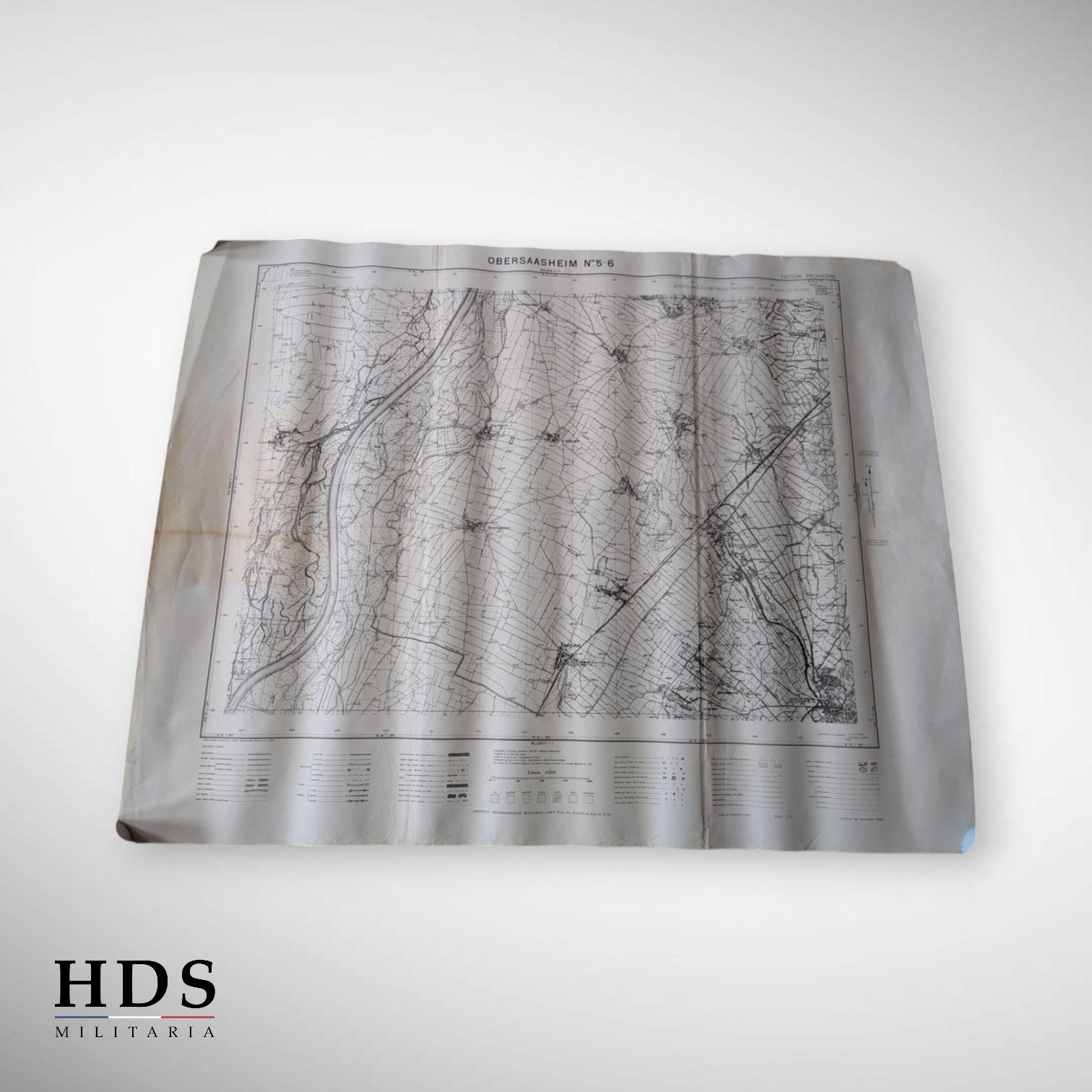 WW2 Map German Border Army Liberation 1944
