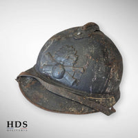 Casque Adrian m15 Artillerie Japy
