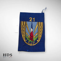 Insigne tissu CJF 21 France 40 ww2