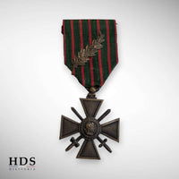 Médaille Croix de Guerre 1914 - 1918 avec palme