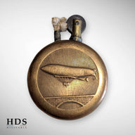 Briquet artisanat de tranchée ww1 avion Zeppelin