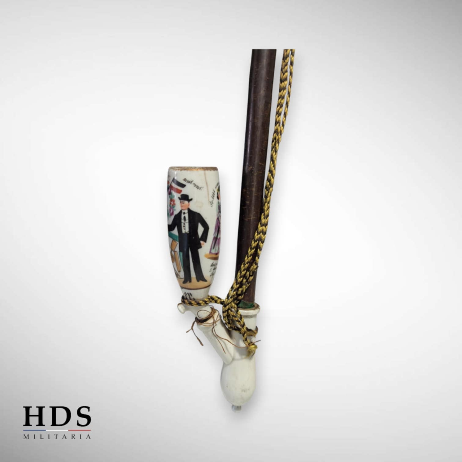 Pipe réserviste Allemand ww1 Constance 114 IR