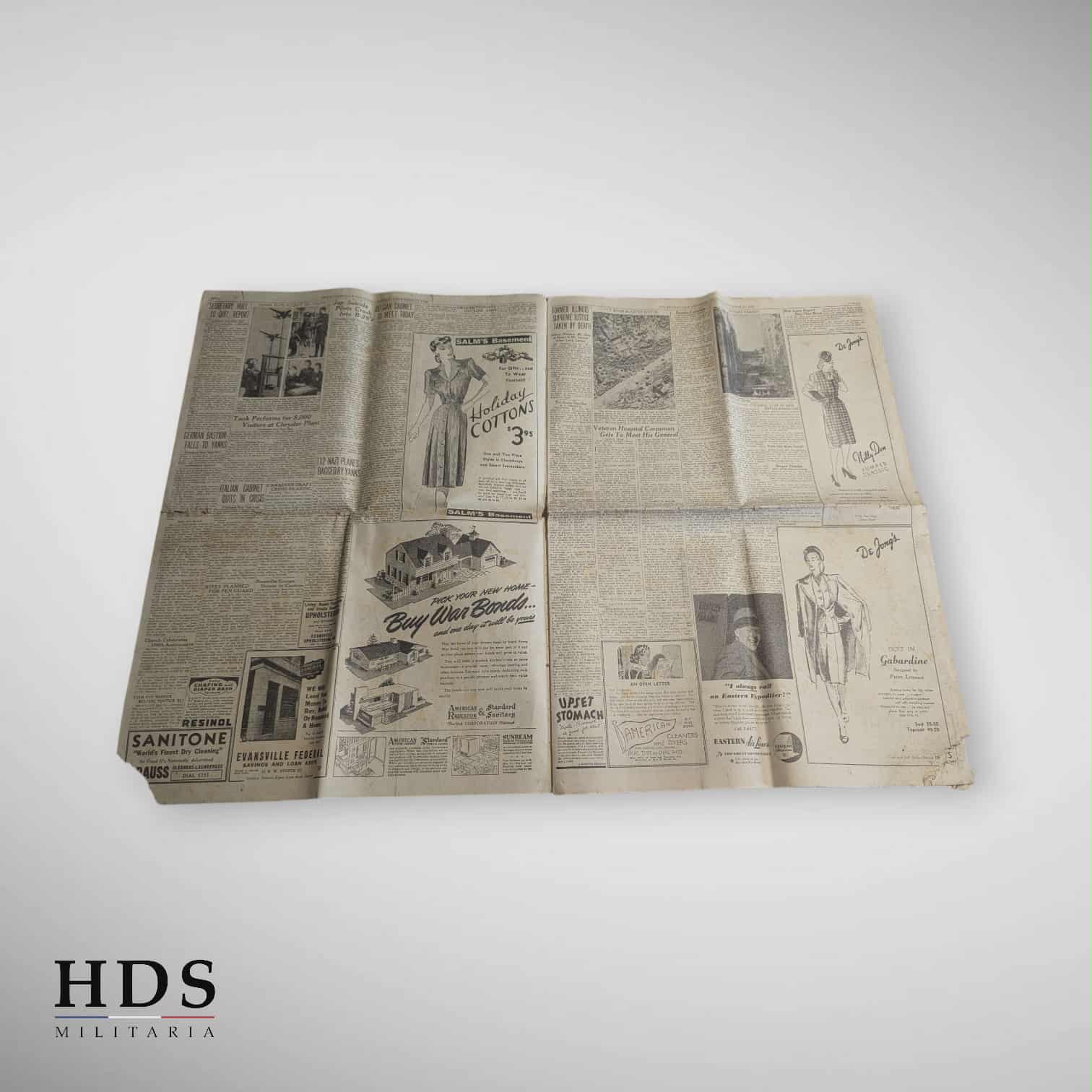 Journal US ww2 Yank airmen Novembre 1944
