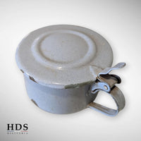 bassin + tasse émaillés ww1