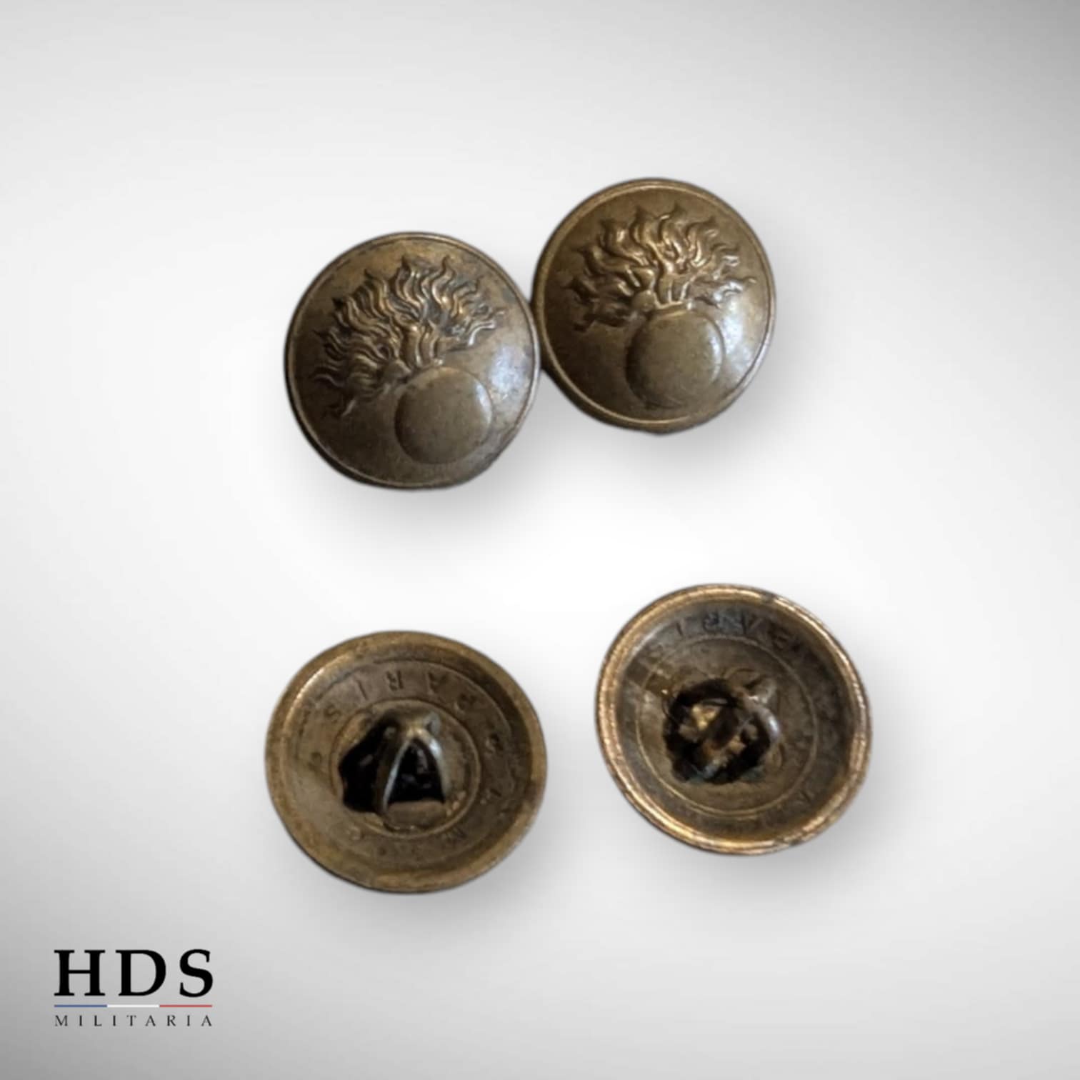 Bouton infanterie troupe Français ww1 petit module