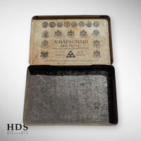 Boîte de cigarettes ww1 fabrication Suisse