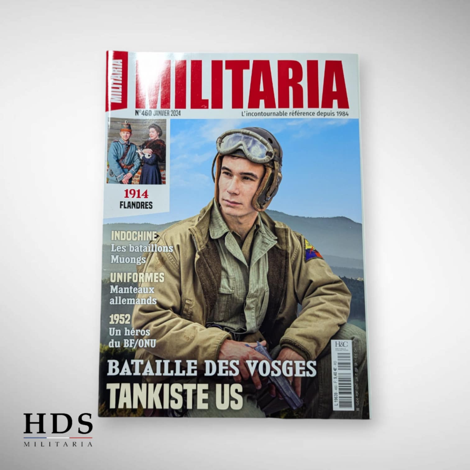 Militaria #460 Bataille des Vosges Tankiste US