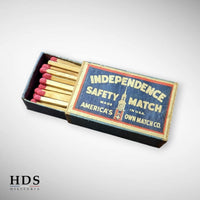 Boîte d'allumettes US ww2 Independence