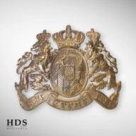 Plaque de casque Bavarois ww1