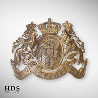 Plaque de casque Bavarois ww1
