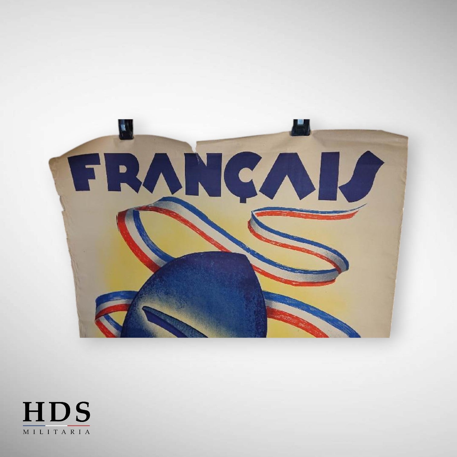 Affiche Colmar ww2 Français au travail !