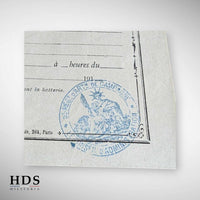 lot of 6 permissions 5RAC Artillery ww1