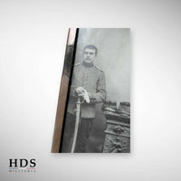 Cadre photo 18 bataillon chasseur à cheval ww1