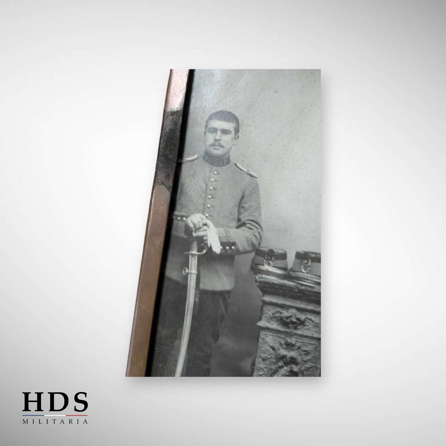 Cadre photo 18 bataillon chasseur à cheval ww1