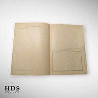 Fiche médicale d'hospitalisation France 40 ww2