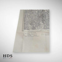 Carte Allemande Schirmeck ww1 Alsace