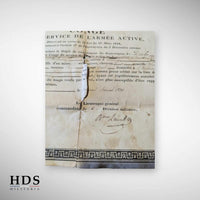 Congé du service de l'armée active 1830