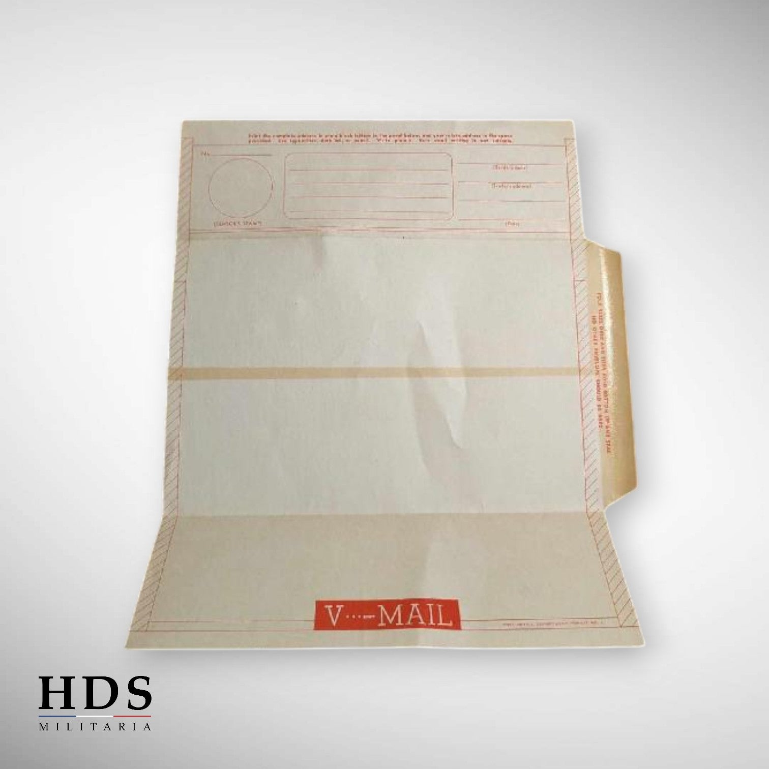 Boîte pleine lettre soldat US ww2 V-mail