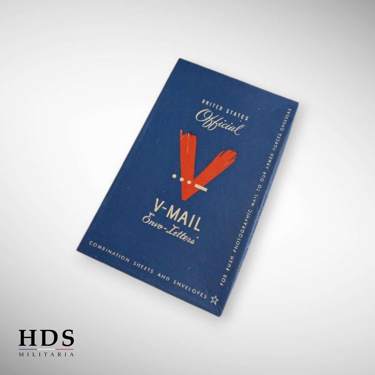 Boîte pleine lettre soldat US ww2 V-mail