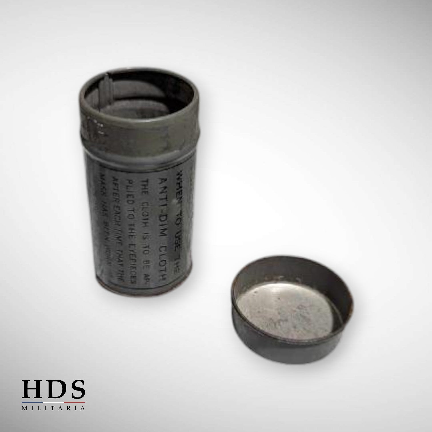 Anti tâche masque à gaz US ww2