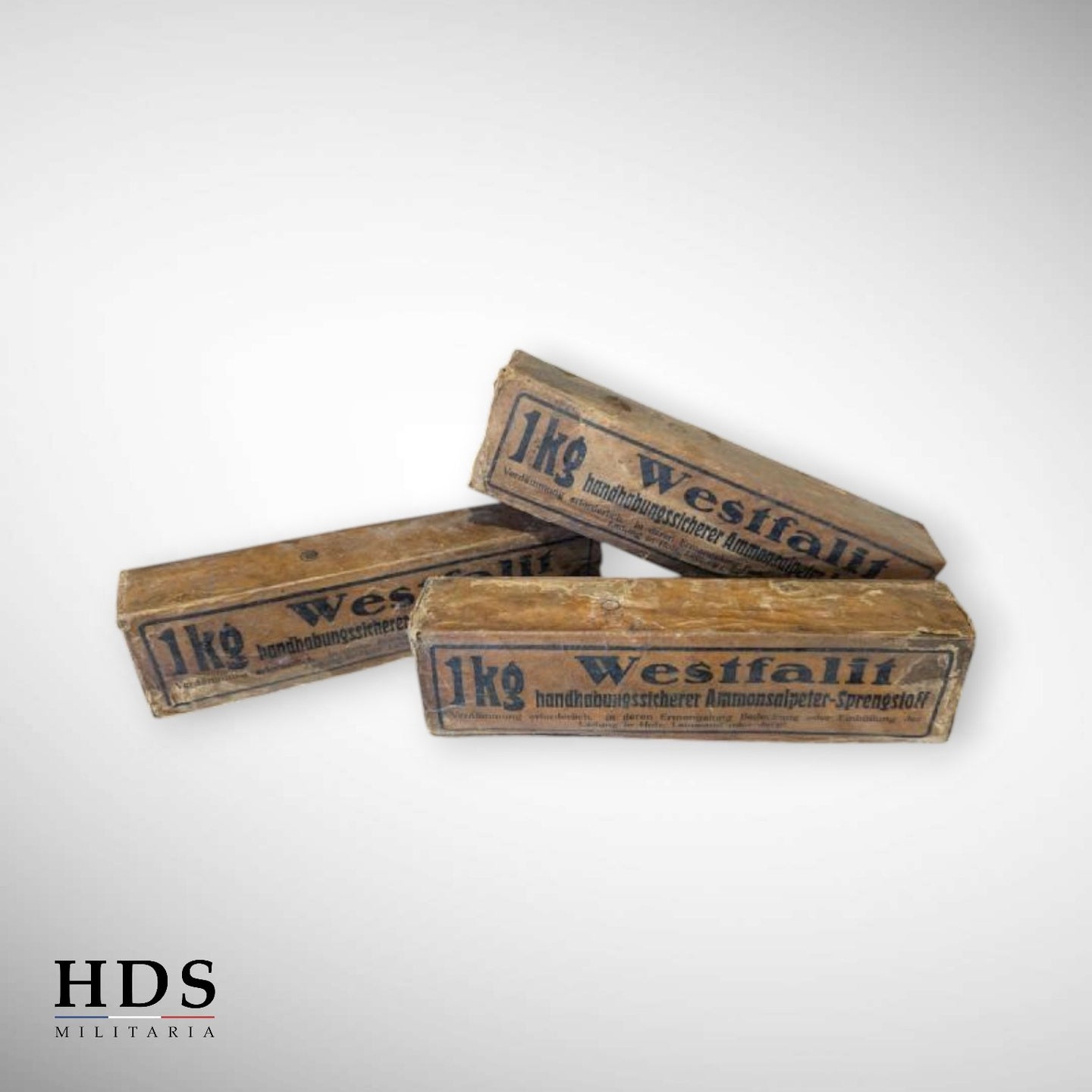 1KG explosive packaging German Westfalit ww1