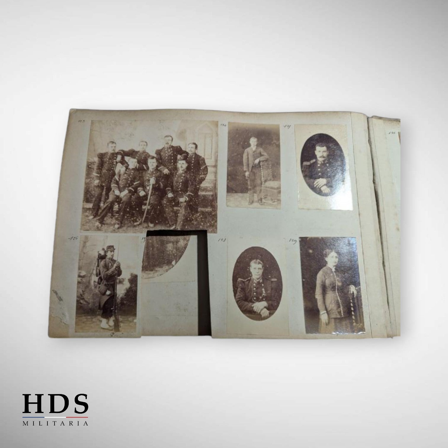 Gros album photos 35 RI Belfort 1875