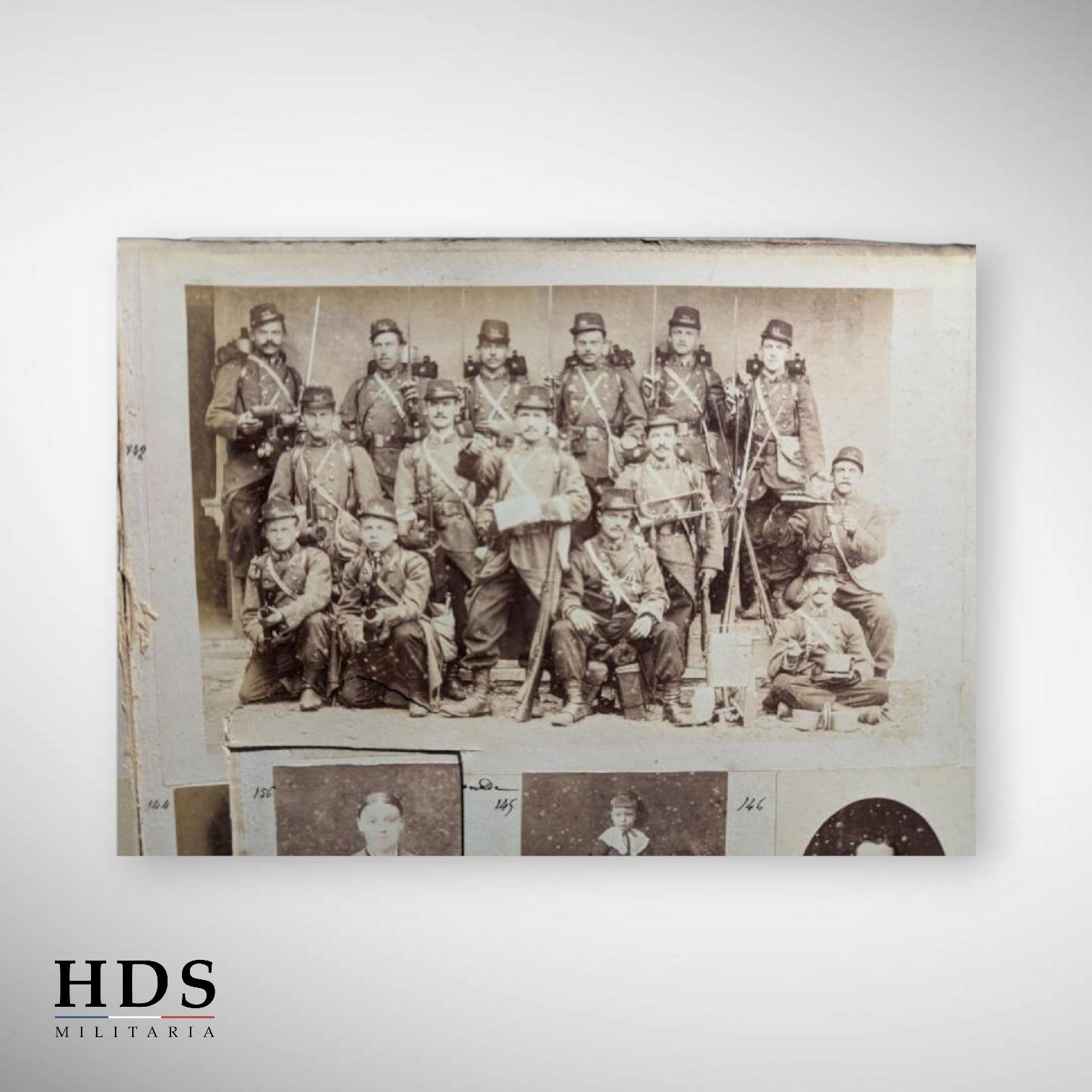 Gros album photos 35 RI Belfort 1875