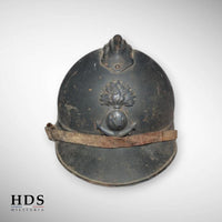 Casque Adrian m15 Troupes de Marine ww1
