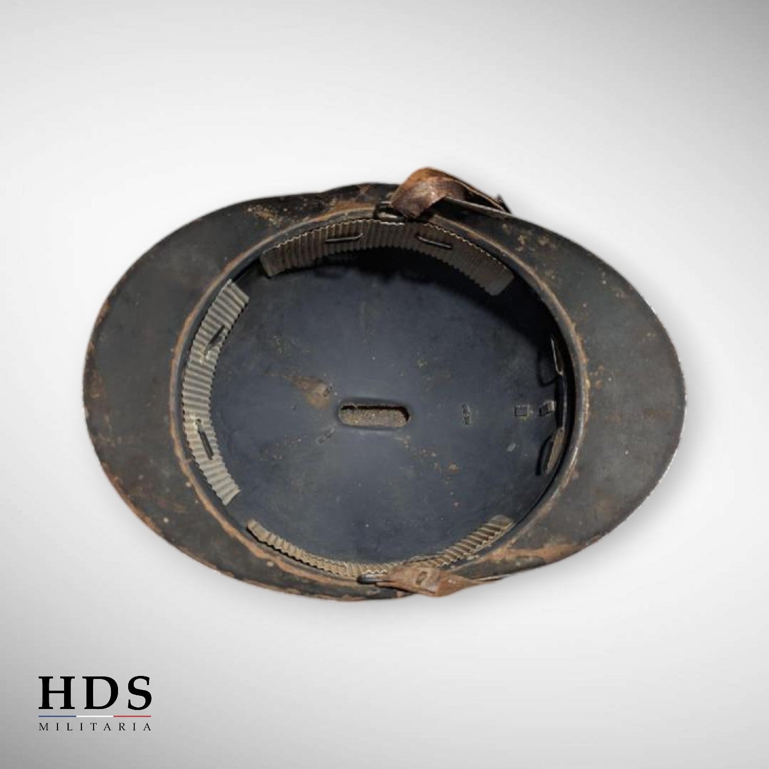 Casque Adrian m15 Troupes de Marine ww1