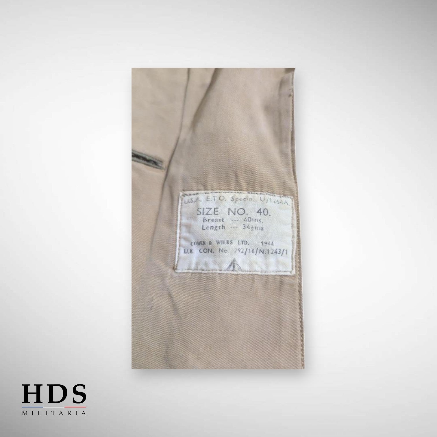 Mackinaw Jacket US ww2 British Made