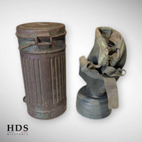 German gas mask ww2 short