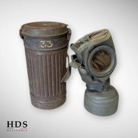 German gas mask ww2 short