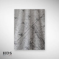 WW2 Map German Border Army Liberation 1944